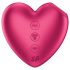 Satisfyer Cutie Heart - lufttryck klitorisstimulator - rosa