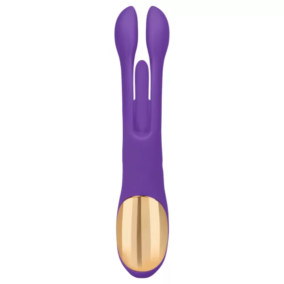 EIS - vibrator med rörlig tungklittstimulator och klitorisarm - lila