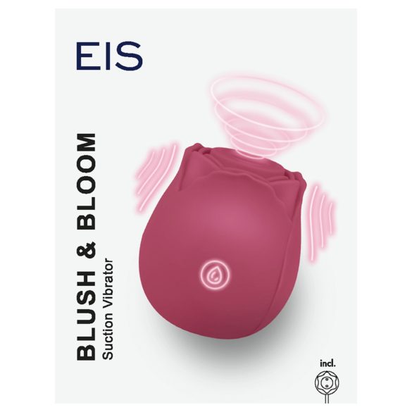 EIS Blush&Bloom - sugpropp vibrator - röd