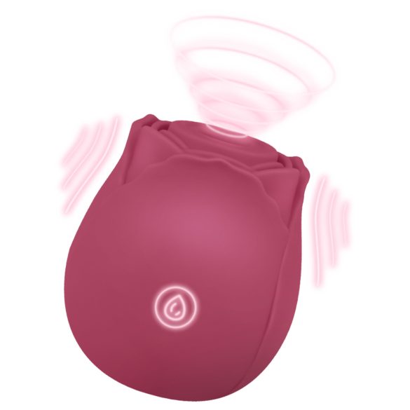 EIS Blush&Bloom - sugpropp vibrator - röd