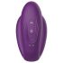 Mrow - uppladdningsbar, vattentät 3-motors parvibrator (lila)