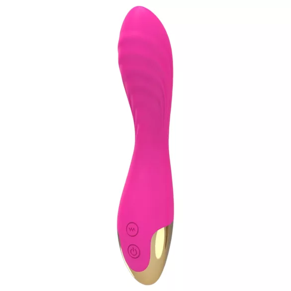 Mrow - G-punktvibrator uppladdningsbar vattentät silikon rosa