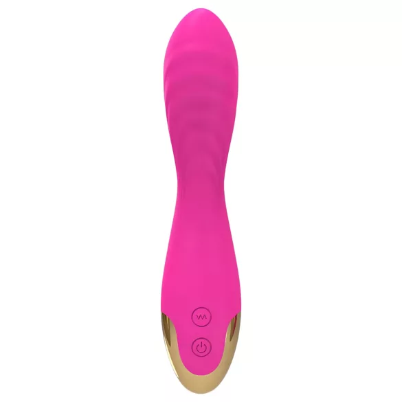 Mrow - G-punktvibrator uppladdningsbar vattentät silikon rosa