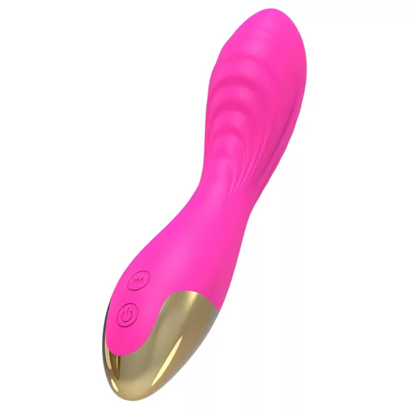 Mrow - G-punktvibrator uppladdningsbar vattentät silikon rosa
