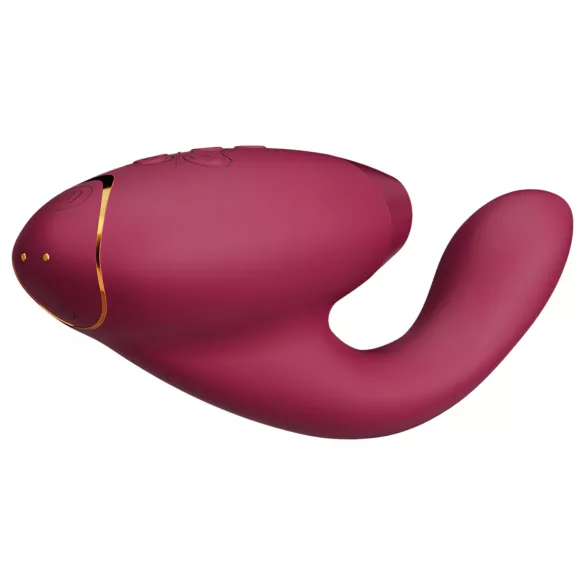 Womanizer Duo 2 - G-punktsvibrator och klitorisstimulator - röd