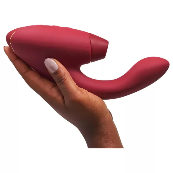 Womanizer Duo 2 - G-punktsvibrator och klitorisstimulator - röd