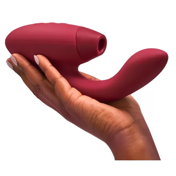 Womanizer Duo 2 - G-punktsvibrator och klitorisstimulator - röd