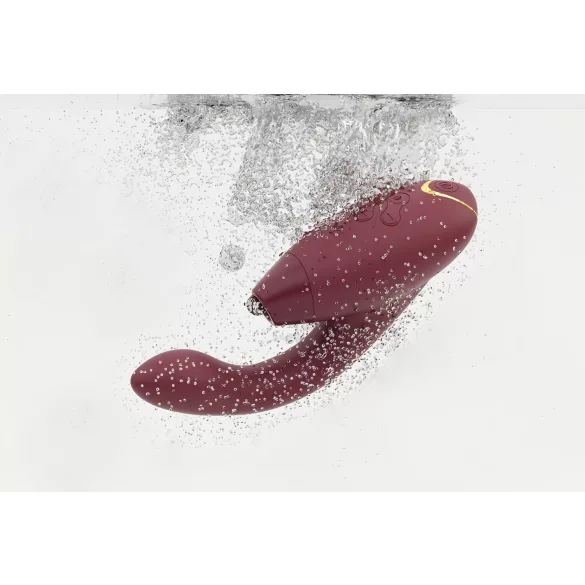 Womanizer Duo 2 - G-punktsvibrator och klitorisstimulator - röd
