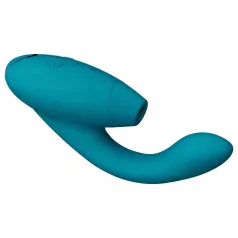   Womanizer DUO 2 - klitorisstimulerande rabbit‑vibrator (petrol)