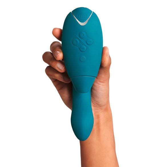 Womanizer - G-punkt vibrator med klitorisstimulering - grön