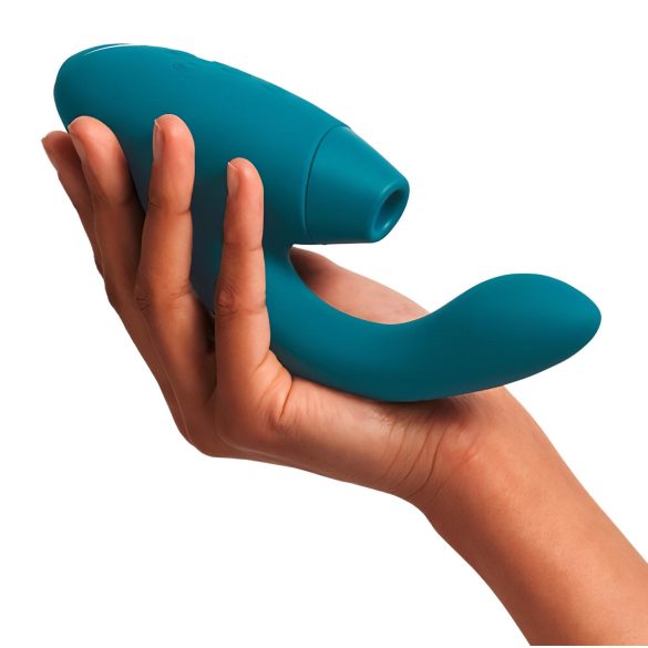 Womanizer - G-punkt vibrator med klitorisstimulering - grön