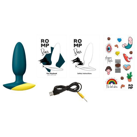 ROMP - analvibrator - vattentät - grön