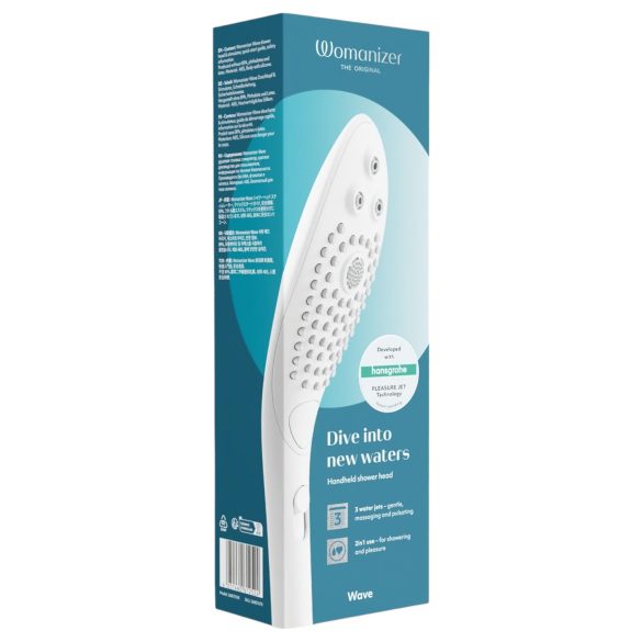Womanizer Wave - Vit Massageduschhuvud