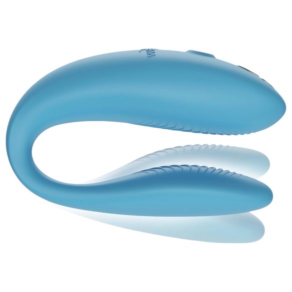 We-Vibe Sync Go - parvibrator med appstyrning - uppladdningsbar - turkos