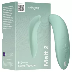   We‑Vibe Melt 2 - App‑styrd luftvibrator för klitoris (turkos)