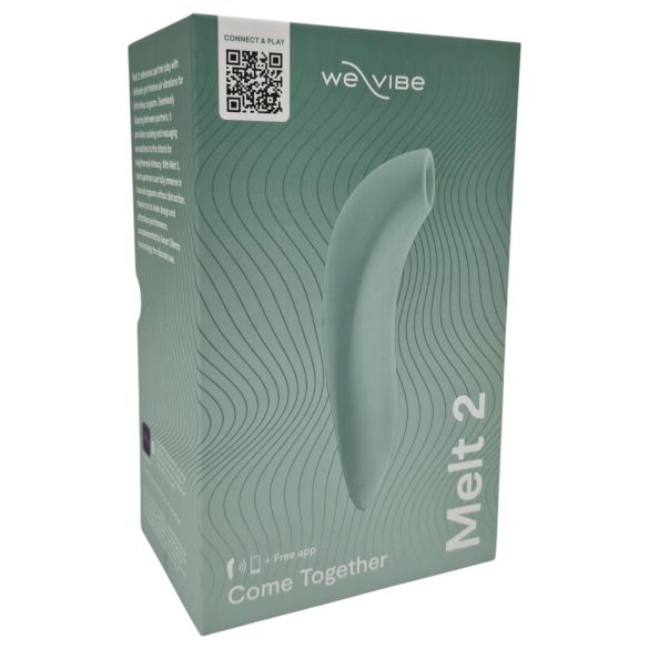 We-Vibe Melt 2 - smart luftvibrator för klitoris (turkos)