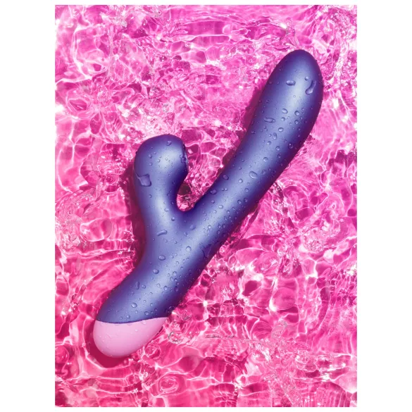 ROMP Pulse - G-punktvibrator med lufttryck klitorisstimulering - lila