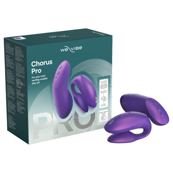 We-Vibe Chorus Pro - parvibrator med fjärrkontroll - lila