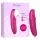 Womanizer Pro - luftvågs-klitorisstimulator (rosa)