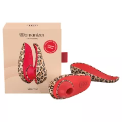   Womanizer Liberty 2 - luftvågsbaserad klitorisstimulator (leopard)