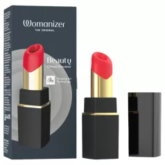  Womanizer Beauty - läppstiftsformad luftvibrator för klitoris (svart)