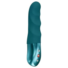Fun Factory Stronic Petite - räfflad vibrator (grön)
