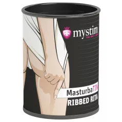 Mystim - Masturbator - Ribbad insida - Vit