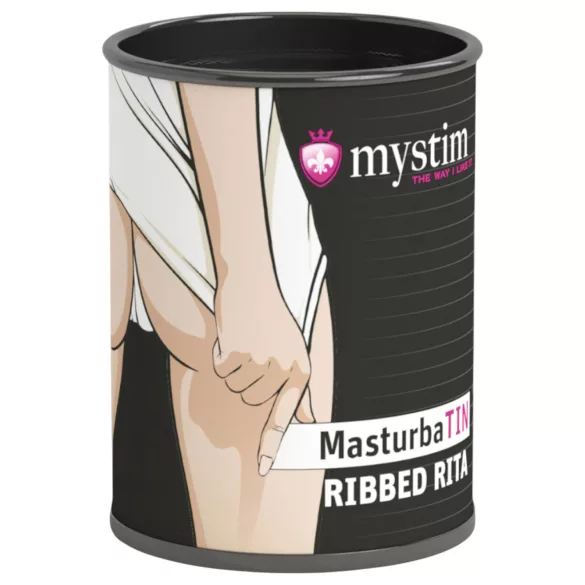 Mystim - Masturbator - Ribbad insida - Vit