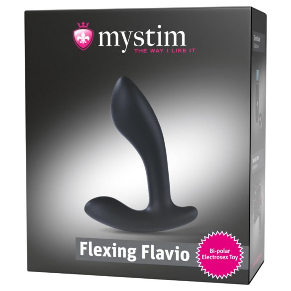Mystim - prostata vibrator med elektro - svart