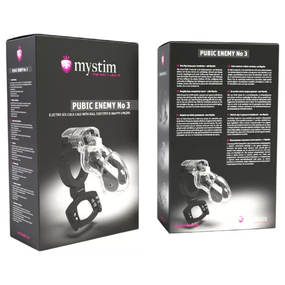 mystim Public Enemy NO 3 - elektrisk penisbur
