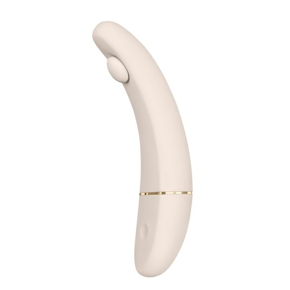 OhMyG - uppladdningsbar, pulserande G-punktsvibrator (vit)