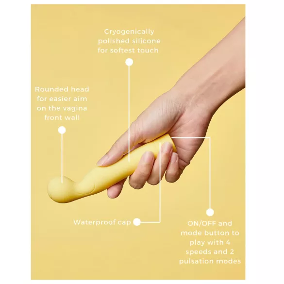 Smile Makers - Tenniscoach Vibrator (gul)