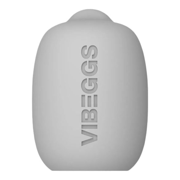 VIBEGGS Ribs Delight - vibrerande äggmasturbator (vit)