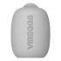 VIBEGGS Candy Curves - Vibrerande Äggmasturbator (vit)