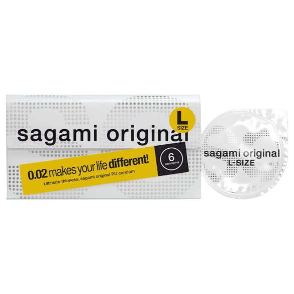 Sagami Original L - kondom - 58mm (6 st)