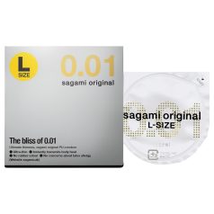 Sagami Original 0,01 L - kondom - ultratunn - 58mm - 1 st