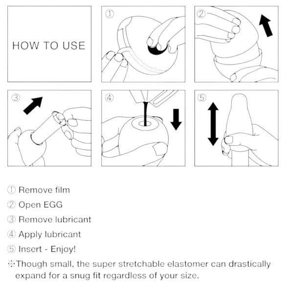 TENGA Ägg Tube - Soloägg (1 st)
