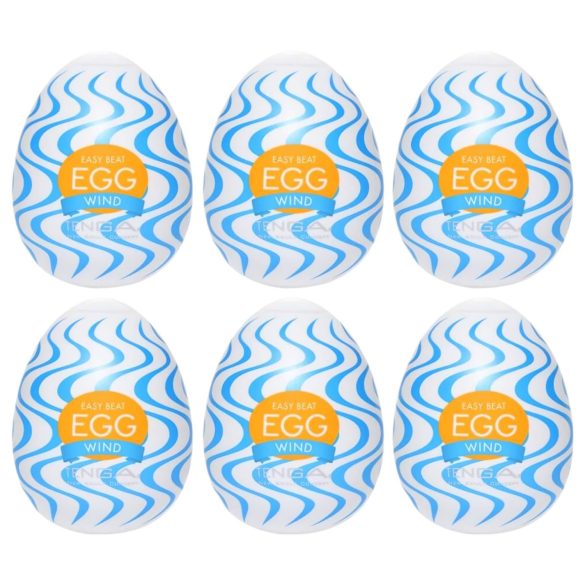 TENGA Egg Wind - onanitägg - 6-pack