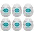 TENGA Egg Wavy II - vågiga äggmasturbatorn (6 st)