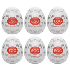 TENGA Egg Boxy - äggmasturbator för män - 6-pack