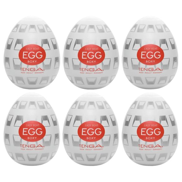 TENGA Egg Boxy - 6-pack äggmasturbator