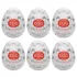 TENGA Egg Boxy - äggmasturbator för män - 6-pack