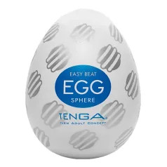 TENGA - onanitägg - diskret engångsmasturbator - vit