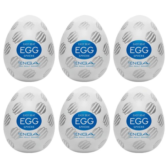 TENGA Egg Sphere - Äggmasturbator (6-pack)