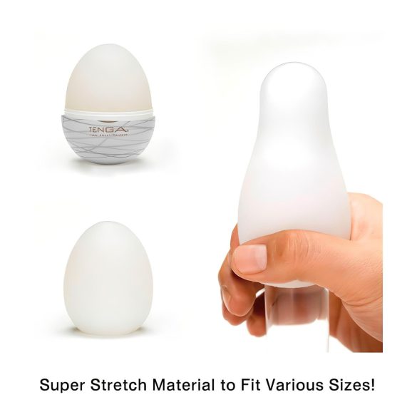 TENGA Egg Silky II - Silkeslen äggmasturbator