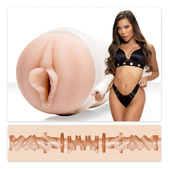Fleshlight Vina Sky Exotica - realistisk masturbator - naturfärg