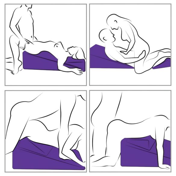 Liberator - sexkudde set 2 delar - svart