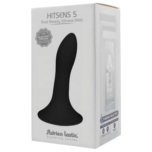 Adrien Lastic Hitsens 5 - Värmaktiverad analdildo (svart)