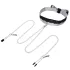 Fifty Shades of Grey - bröstvårtklämma med halsband - silver