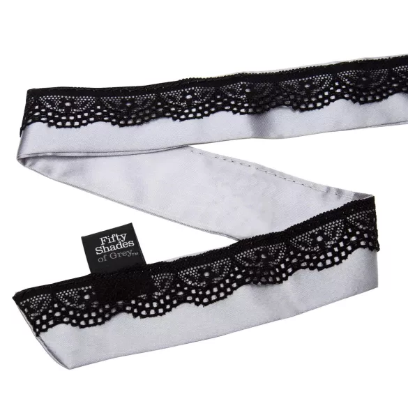 Fifty Shades of Grey Play Nice - bröstvårtsklämmor med halsband (silver)